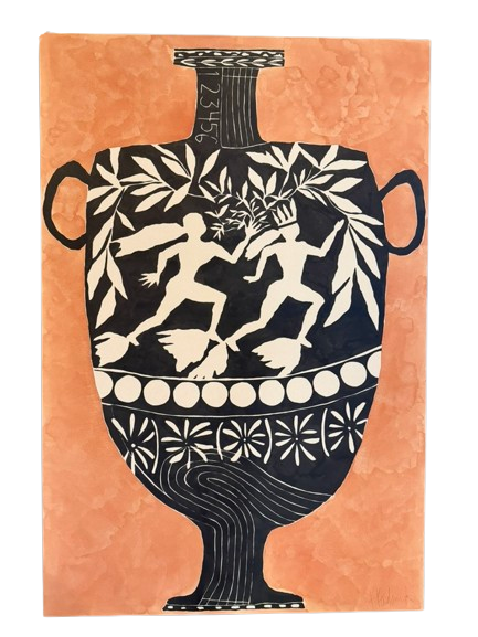 Greek Pottery Redux: Track & Field by Kate Roebuck