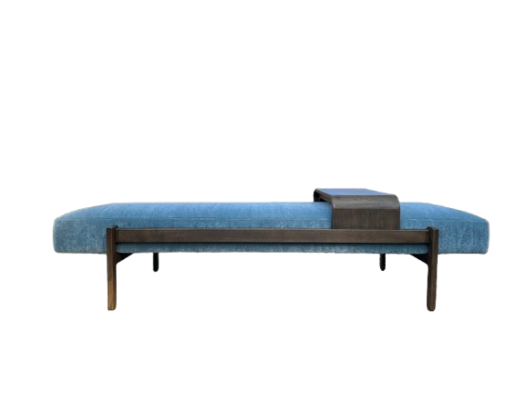 Mohair Marlowe Bench | 78.75"