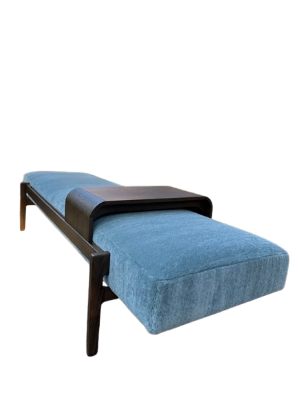 Mohair Marlowe Bench | 78.75"