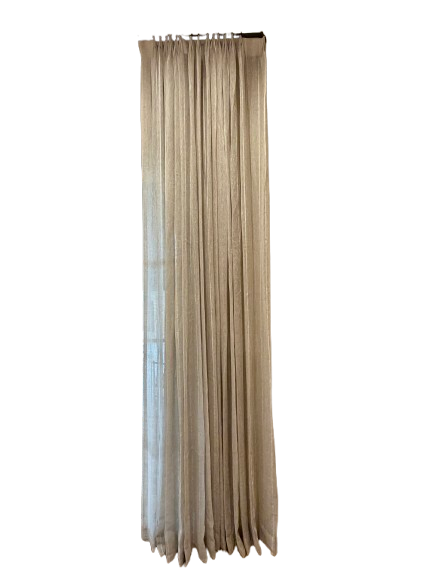Great Room Sheer Drapery | Set of Panels  32”W x 122”L