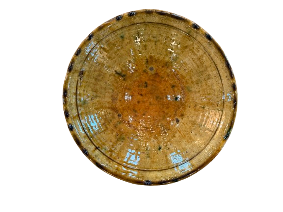 Amber Glazed Bowl